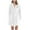 001 White, variant on Htigea Unisex Bathrobe Flannel Long Sleeve Shower Robes Soft Comfy Belted Nightgown Womens Mens Holiday Home Robe with Pocket Orange,M