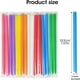 thumbnail image 2 of 100-piece Plastic Straws Disposable Smoothie Straws Are Suitable For Pearl Milk Tea Drinks, 2 of 2