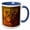 Blue/White, variant on 3drose, Lab Profile Orange, Brown Abstract, Sign of the Dog in Chinese, 15oz Mug