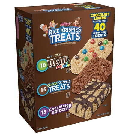 Kellogg's Rice Krispies Treats Variety Pack (2 Pack of 40 ct.)
