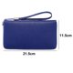 thumbnail image 2 of Monedero de mujer, monedero de cuero con cremallera blindado Rfid, 2 of 5