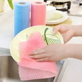 thumbnail image 5 of ACDANC Reusable Paper Towels Disposable Dish Cloths Cleaning Towels Kitchen Roll Cloth Roll Reusable Cleaning Cloths Easy Cleaning Wipes Washable Kitchen Paper Silicone Dish Towel, 5 of 7