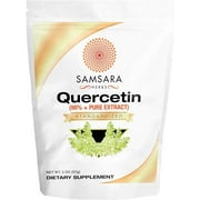 Samsara Herbs Quercetin 98%+ Pure Extract Powder (2oz/57g) - Equal to 114 x 500mg Capsules