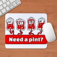 thumbnail image 3 of CafePress - Blood Bank ? Mousepad - Non-slip Rubber Mousepad, Gaming Mouse Pad, 3 of 6