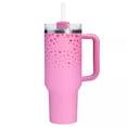 thumbnail image 1 of Christmas Decorations Stainless Steel Double Insulated Cup 40Oz Automobile Cup with Handle Bingba Cup, 1 of 1