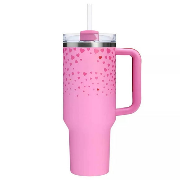 Stanley Quencher H2.0 Tumbler with Handle and Straw 40 oz | Flowstate 3-Position Lid | Cup Holder Compatible for Travel | Insulated Stainless Steel Cup | BPA-Free