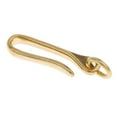 thumbnail image 5 of 2pcs Solid Brass Key Chain Belt Clip Vintage Wallet - Medium 3.0 * 18mm + Large 3.0 * 20mm, 5 of 8