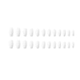 thumbnail image 1 of 24Pcs Ballerina Pure Color Matte Coffin Nails Full Cover Medium False Gel Frosted Press On Nails Artificial Nails Art Tips Sets, 1 of 4