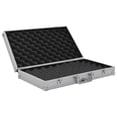 thumbnail image 6 of vidaXL Gun Case Aluminum ABS Weapon Pistol Case Box Black/Silver Multi Sizes, 6 of 43