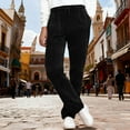 thumbnail image 6 of Kalauyu Men's Sweatpants Joggers Casual Pants Open Bottom with Pockets for Hiking Athletic Fitness, 6 of 9