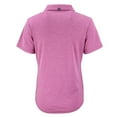 thumbnail image 3 of Women's Cutter & Buck  Pink Inter Miami CF Forge Eco Stretch Recycled Polo, 3 of 3