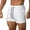 White, variant on YYDGH Gym Shorts for Men 5 Inch Lightweight Athletic Shorts Quick Dry Workout Running Shorts with Zipper Pockets