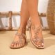 thumbnail image 2 of WILLBEST Sandalias Deportivas Para Mujer Sandalias Casuales Con Tiras De Diamantes De Imitación Brillantes Sandalias Con Punta Abierta, 2 of 9