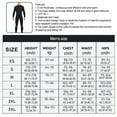 thumbnail image 2 of Traje de buceo Sonducket neopreno cálido impermeable de una pieza Hombres Negro, 2 of 6
