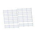 thumbnail image 5 of 10 Pieces Model Building Railing Mini Fence Model Train Railroad Fence Set White ABS Material for DIY Craft Hobbyists, 5 of 9