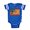 Royal Blue, variant on CafePress - 100 Dollar FLAG - Cute Infant Baby Football Bodysuit