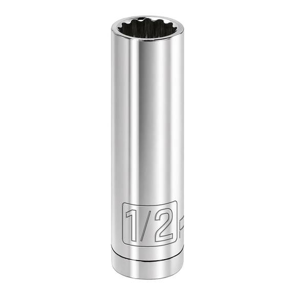 Powerbuilt 3/8 in. Drive x 1/2 in. 12 Point SAE Deep Socket - 940046