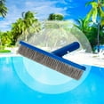 thumbnail image 3 of Pool Cleaning Brush 10-inch Algae Pool & Spa Brush With Stainless Steel Bristle, 3 of 4