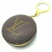 Louis Vuitton LOUIS VUITTON Keychain Bag Charm LV Circle Signature  Medallion Brass GP Logo Plated Gold M68000 Men Women