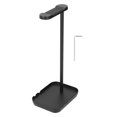 thumbnail image 2 of Headphone Stand, Non Slip Bottom Gaming Headset Holder Hanger Mount for All Sizes, Bedroom, Office, Recording Studio, 2 of 7