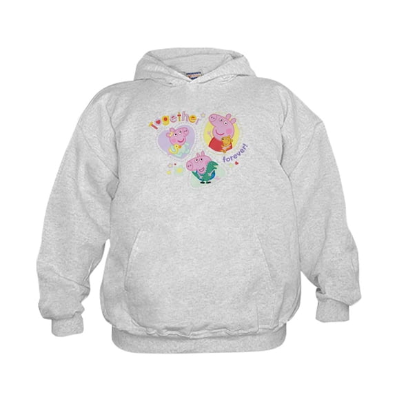 CafePress - Peppa Pig: Together Forever! - Kids Hooded Sweatshirt, Classic Hoodie