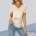 thumbnail image 2 of Summer Tops for Women 2025 Crew Neck Short Sleeve Tops Plus Size Dressy Casual Shirts Blouses Trendy Womens Layering Shirts Long Sleeve Compression Shirts for Women Long Sleeve Layering Tee for, 2 of 8