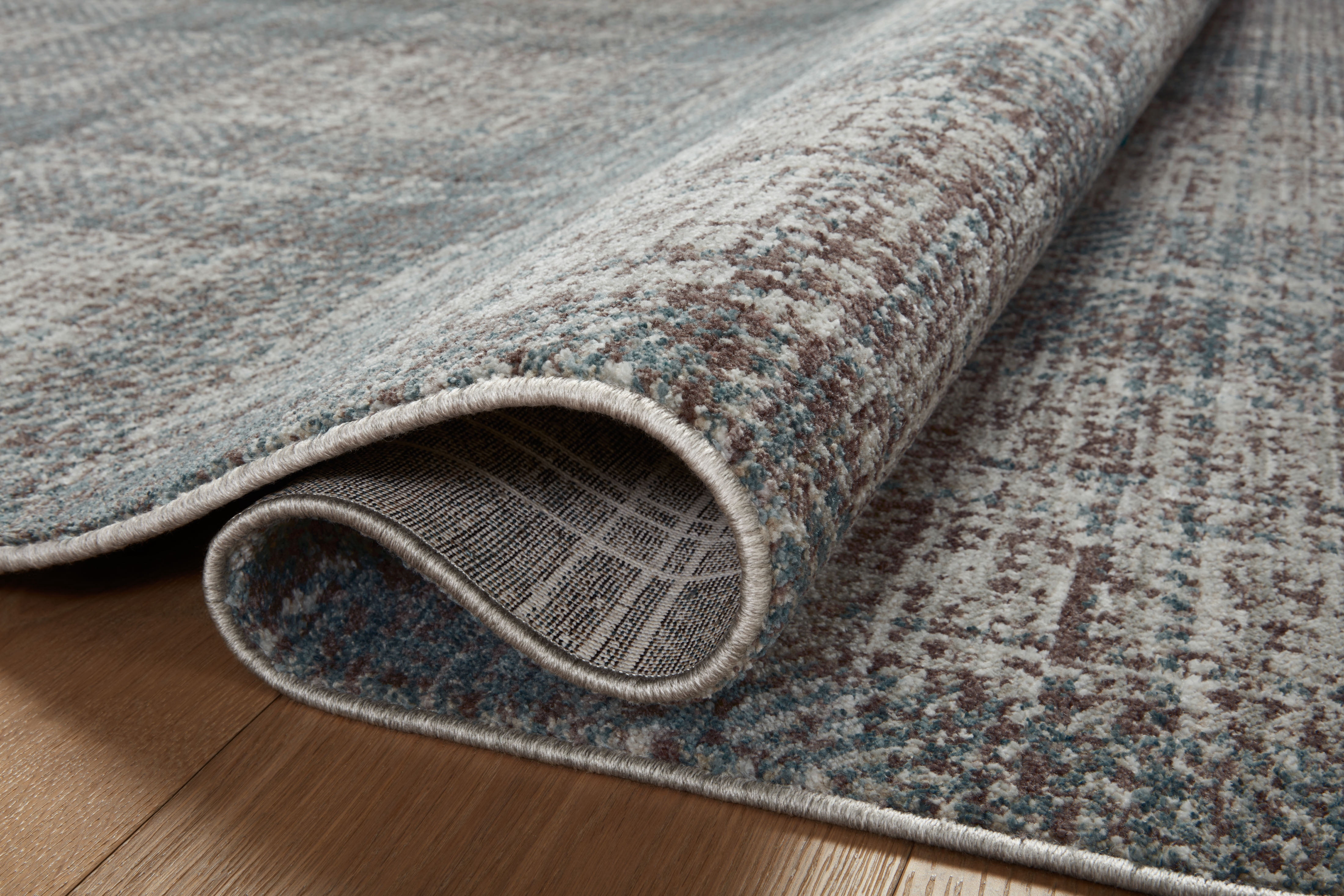 Angela Rose x Loloi Ember Denim / Charcoal 2'-7" x 10'-0" Runner Rug