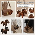 thumbnail image 4 of Horse - Shaped Plush Toy, Chinese Zodiac Horse Design, Leather - Like Body With Plush Mane And Tail, Suitable For Big Kids Teens, Ideal As Birthday Gift Or Decorative Toy, Soft, 4 of 7
