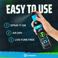 thumbnail image 5 of FunkAway Odor Eliminating Spray for Shoes, Skates, Work Boots & More, 8 oz., Extreme Odor Eliminator, Perfect for Stinky Stuff You Can't Put in the Wash, Satisfaction Guaranteed, 5 of 7