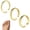 A-Gold, variant on 3pcs Gold Filled Toe Rings for Women,Open Adjustable Golden Toe Ring Set Thin Band Beach Foot Jewelry for Summer Open Adjustable Toe Rings