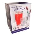 thumbnail image 1 of Juego Vasos Vidriera Santos 8 piezas de Vidrio Crsitalino Modelo 308, 1 of 4