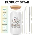 thumbnail image 2 of Vaso de cristal Frerdui Teacher Appreciation de 500 ml con tapa, 2 of 7