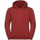 thumbnail image 1 of Russell - Sudadera con cremallera y capucha Authentic para chico hombre (Rojo Ladrillo Jaspeado), 1 of 2