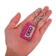 thumbnail image 4 of Retro Keychain Acrylic Cassette Tape for Decor 2Pcs Vintage Style Charm, 4 of 4