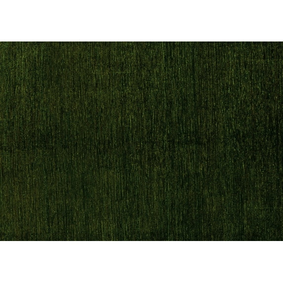 Ahgly Company Indoor Rectangle Abstract Green Modern Area Rugs, 5' x 7'