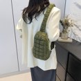 thumbnail image 4 of Bolso cruzado acolchado para mujer bandolera plisada de gran capacidad bolso de viaje para mujer, 4 of 6