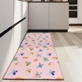 thumbnail image 4 of Pink Butterfly Colorful Wing Pattern Kitchen Rug Mat,Kitchen Runner Rugs Non Skid Washable,Decorative Kitchen Floor Mats for Kitchen,Sink,Laundry,17"X47", 4 of 5