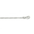 thumbnail image 2 of JewelStop 18K White Gold Polished Finish 1.5mm Paperclip Link Chain with Lobster Clasp - 18", 2 of 5