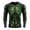 Green1, variant on Halloween T-Shirt for Men, Funny Skeleton Graphic Short Sleeve Crew Neck T-Shirt, Novelty Short Sleeve Crewneck Shirt