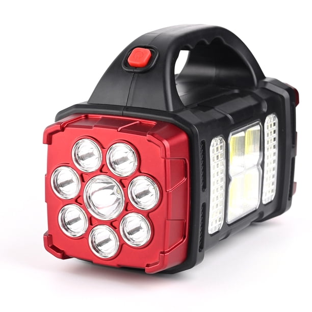 Reflector USB Camping Light 4 Modos de fuente de luz Solar COB Luces laterales para senderismo Escalada Hugtrwg Para Estrenar