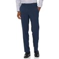 thumbnail image 2 of Kenneth Cole Reaction BLUE Men's Modern-Fit Micro-Check Dress Pants, US 29x30, 2 of 4