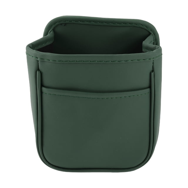 Bote de basura para automóvil Unique Bargains, portátil y colgante, 1 Pcs Verde