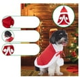 thumbnail image 4 of Funny Pet Santa Theme Cloak Photo Props Suitable Cats and Dogs, 4 of 10