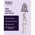 thumbnail image 2 of Finders Key Purse - Womens Key Finder Original Patented Slim Pickings Keychain Key Holder with Clasp Purse Hook Cute Keychain Accessories, 2 of 5