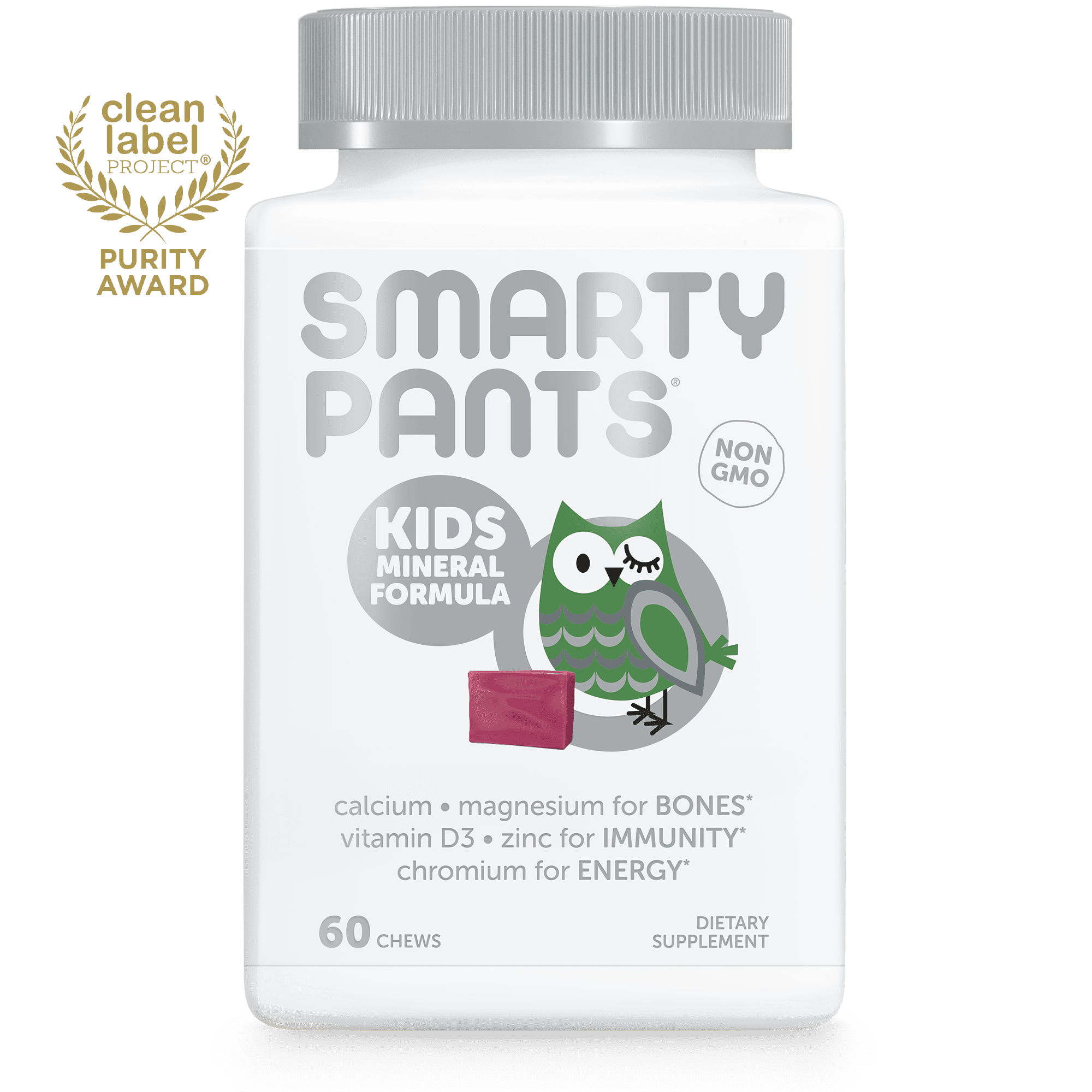 SmartyPants Kids Mineral Formula Soft Chews, 60 Count
