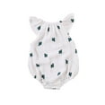 thumbnail image 6 of Wassery Newborn Girl Cartoon Printed Jumpsuit Flying Sleeve One-Piece Clothes Outwear Casual Romper 0-24M, 6 of 6