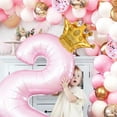 thumbnail image 3 of GuassLee 62Pcs 12'' Pink Gold Confetti Latex Balloons Kit, Confession Proposal Wedding Decoration, 3 of 7