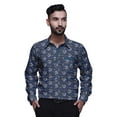thumbnail image 1 of BESTMAN Casual PrintedShirtsFor Men Slim Fit Button Down Long SleeveShirt, 1 of 5