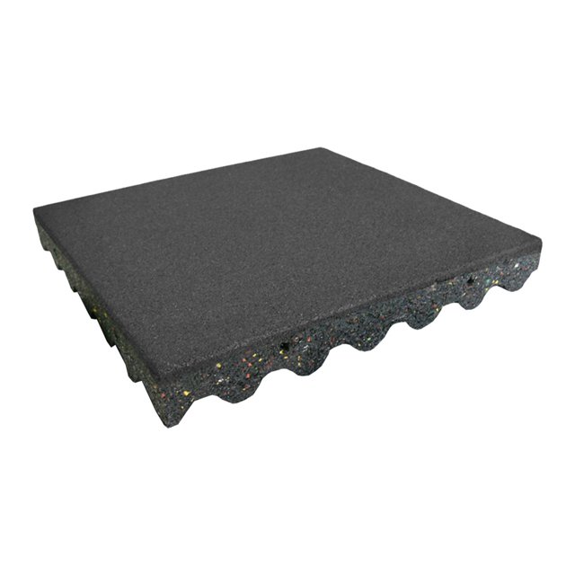 RubberCal "EcoSafety" Interlocking Playground Tiles 2.50 x 19.5 x