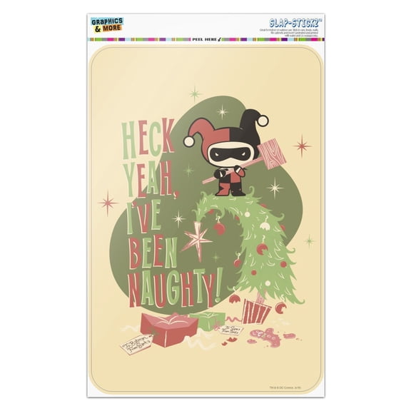 Harley Quinn I've Been Naughty! Home Business Office Sign